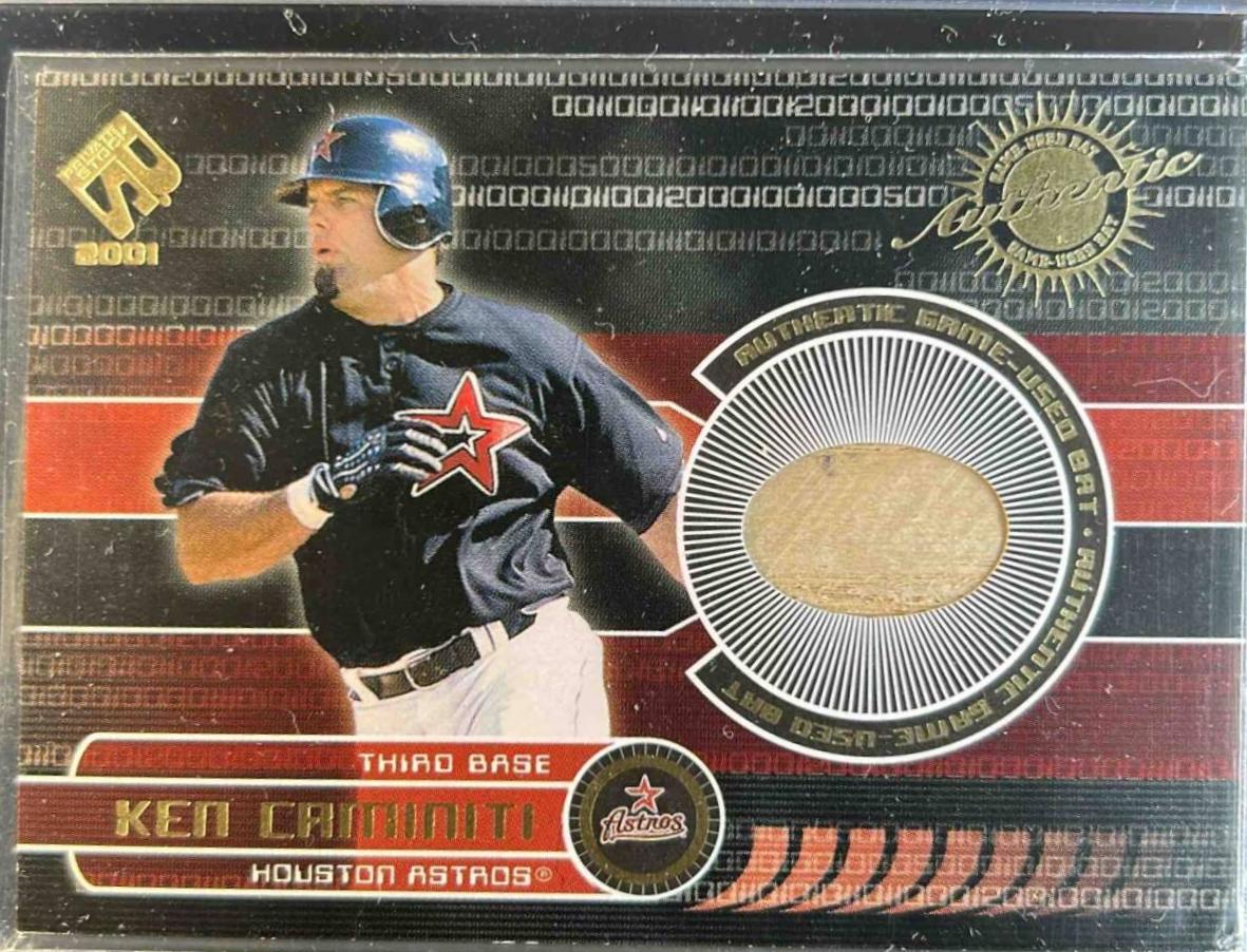 Ken Caminiti #81 2001 Pacific Private Game Used Baseball