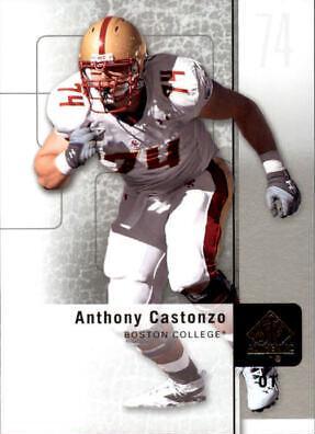 Anthony Castonzo #2 Football Cards 2011 SP Authentic