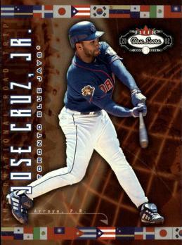 Jose Cruz, Jr #214 Baseball Cards 2002 Fleer Box Score