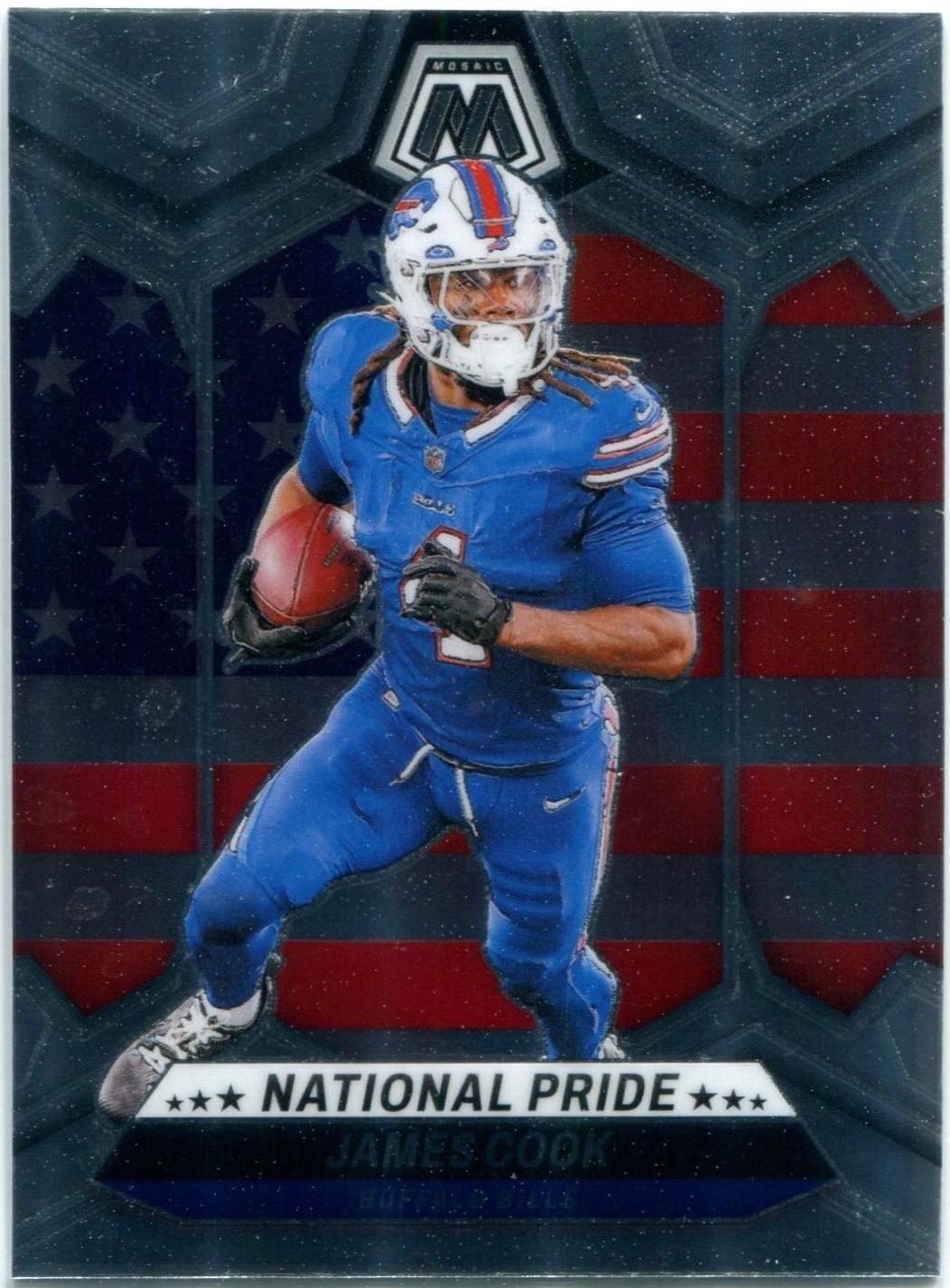 James Cook #259 Football Cards 2024 Panini Mosaic
