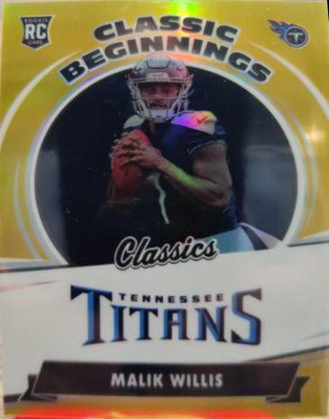 Malik Willis [Gold] #CB-3