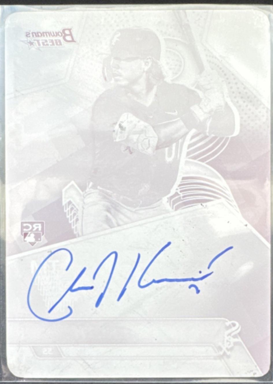Chase Meidroth [Printing Plate] #B25-CME