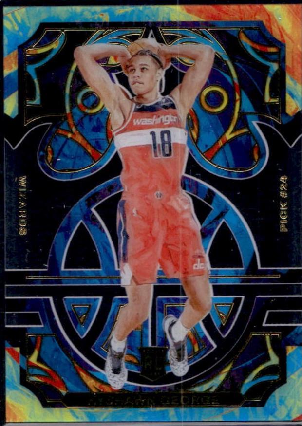 Kyshawn George #32 Basketball Cards 2024 Panini Court Kings Acetate Rookie