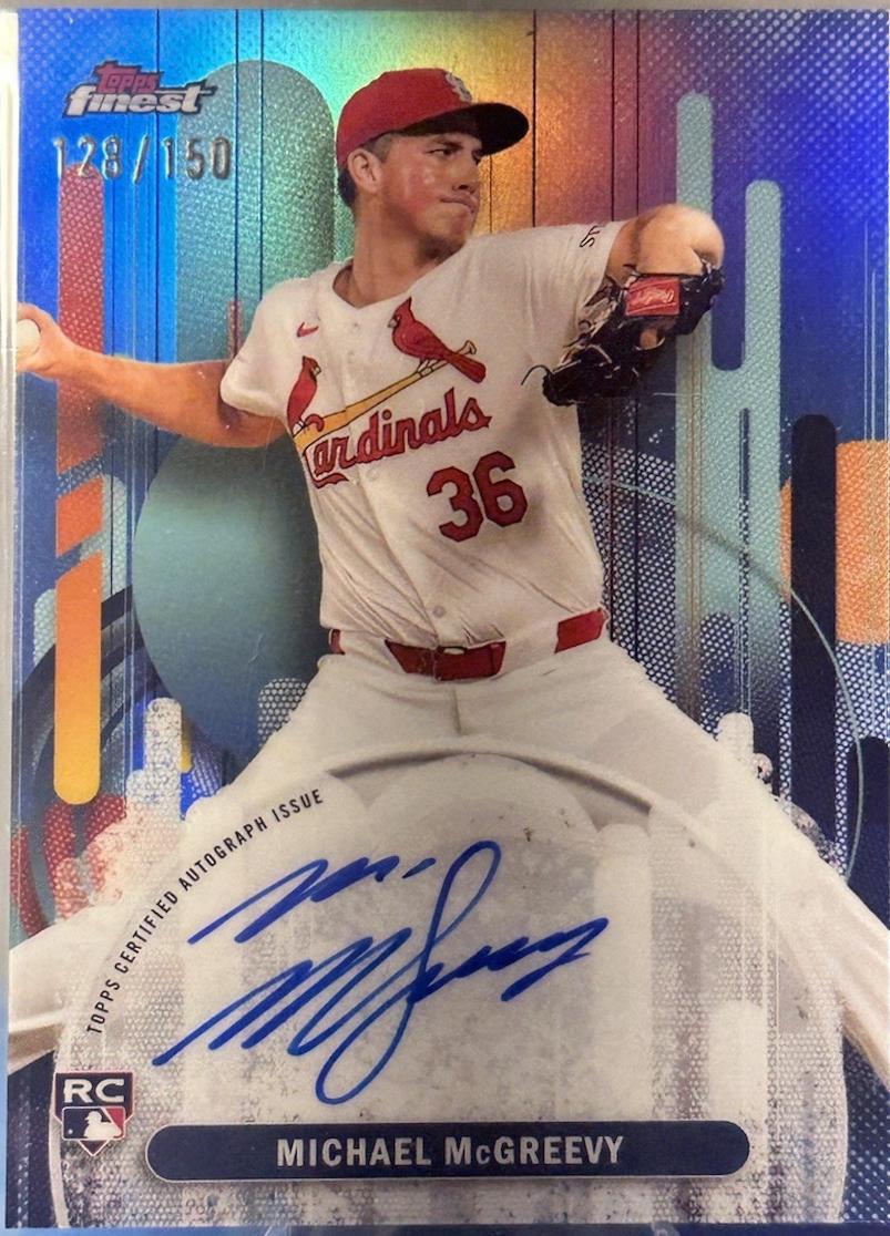 Michael McGreevy [Sky Blue Refractor] #FA-MMC