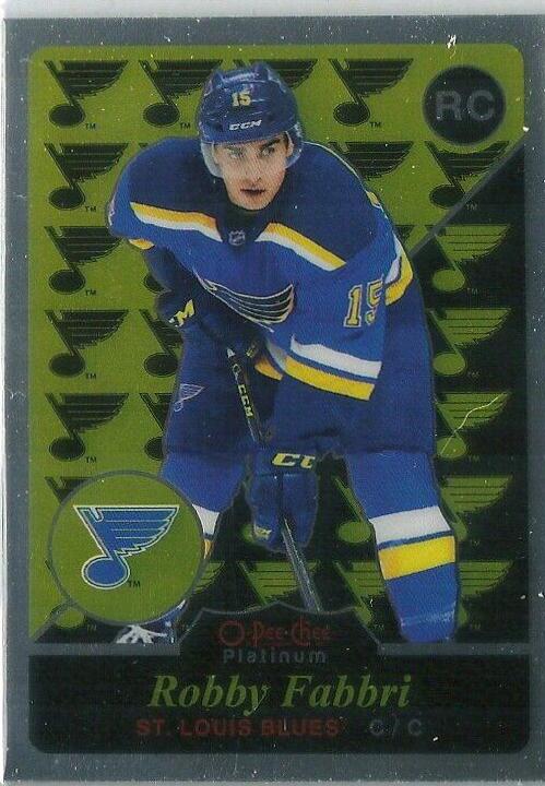 Robby Fabbri #R95 Hockey Cards 2015 O-Pee-Chee Platinum Retro
