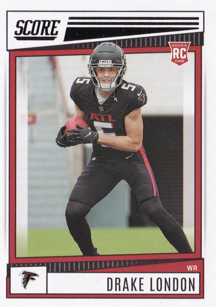 Drake London #379 Football Cards 2022 Panini Score