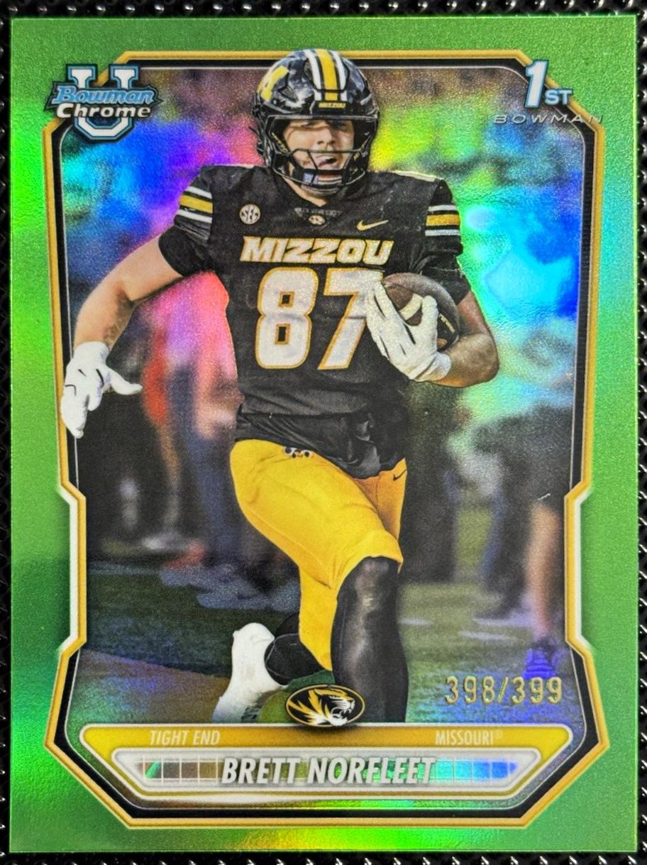 Brett Norfleet #BCP-151 2026 Bowman Chrome Prospect Football