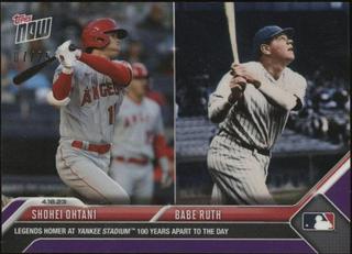 Shohei Ohtani, Babe Ruth