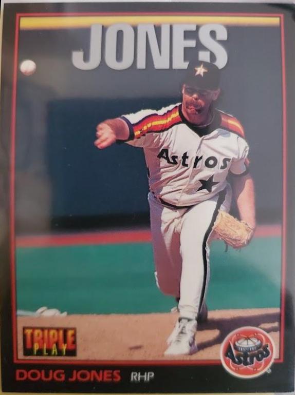 Doug Jones #175 1993 Donruss Triple Play Baseball