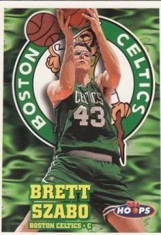 Brett Szabo #16 Basketball Cards 1997 Hoops