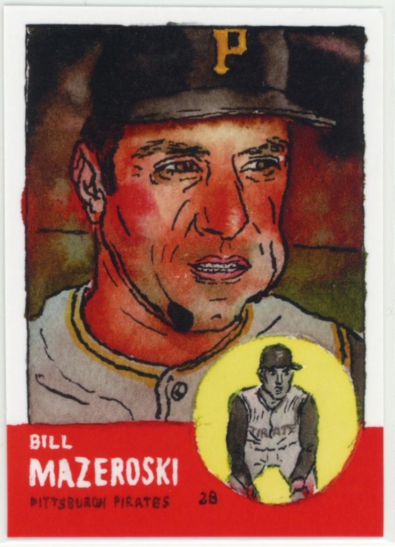 Bill Mazeroski [Topps Logo Laminate] #41