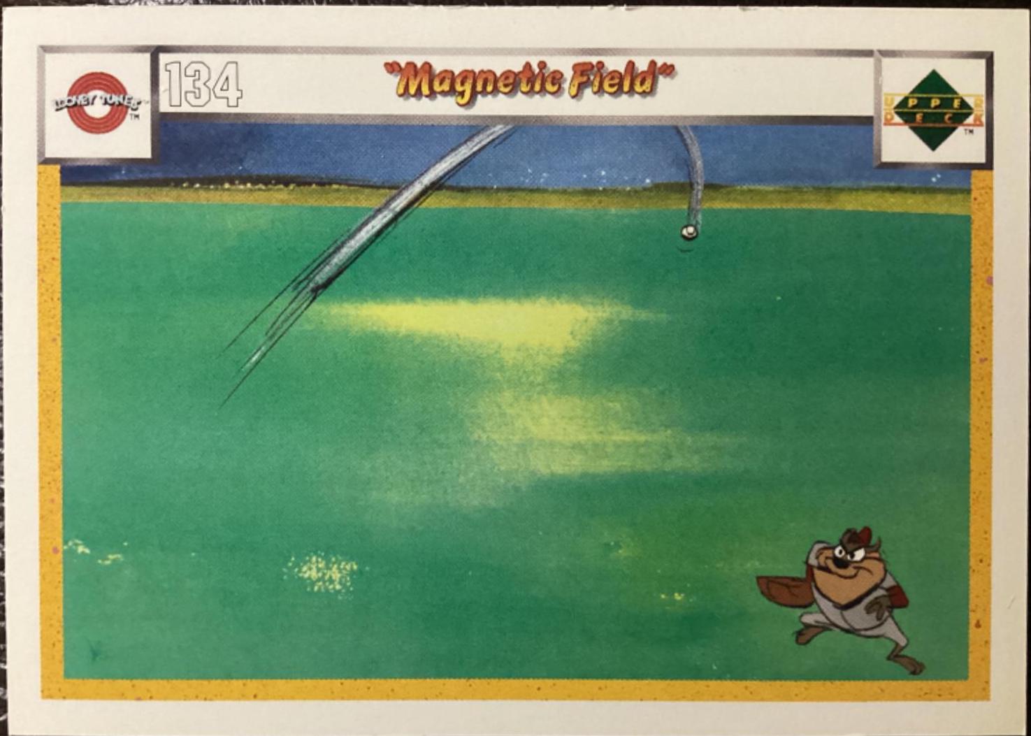 Magnetic Field #134/137 Baseball Cards 1990 Upper Deck Comic Ball