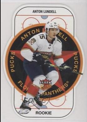 Anton Lundell #42 Hockey Cards 2021 Ultra Pucks