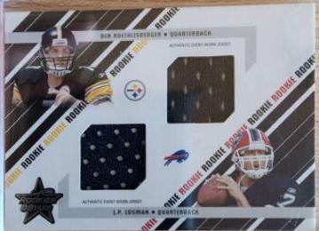 Ben Roethlisberger, J.P. Losman #289 2004 Leaf Rookies & Stars Football