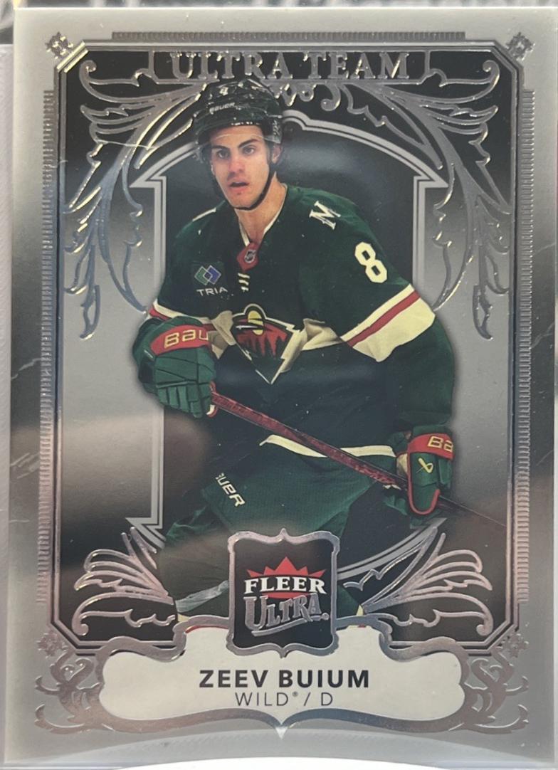 Zeev Buium #3 2025 Fleer Ultra Team Hockey
