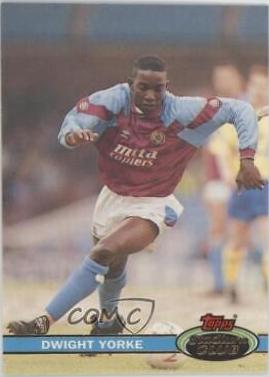 Dwight Yorke #137 Soccer Cards 1992 Topps Stadium Club
