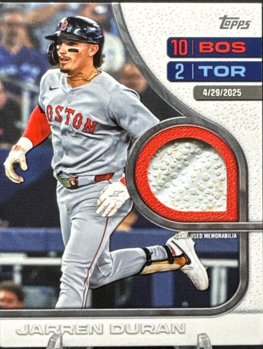 Jarren Duran #RTB-JD 2026 Topps Series 2 Rounding The Bases Baseball
