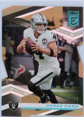 Derek Carr [Status Die Cut] #46
