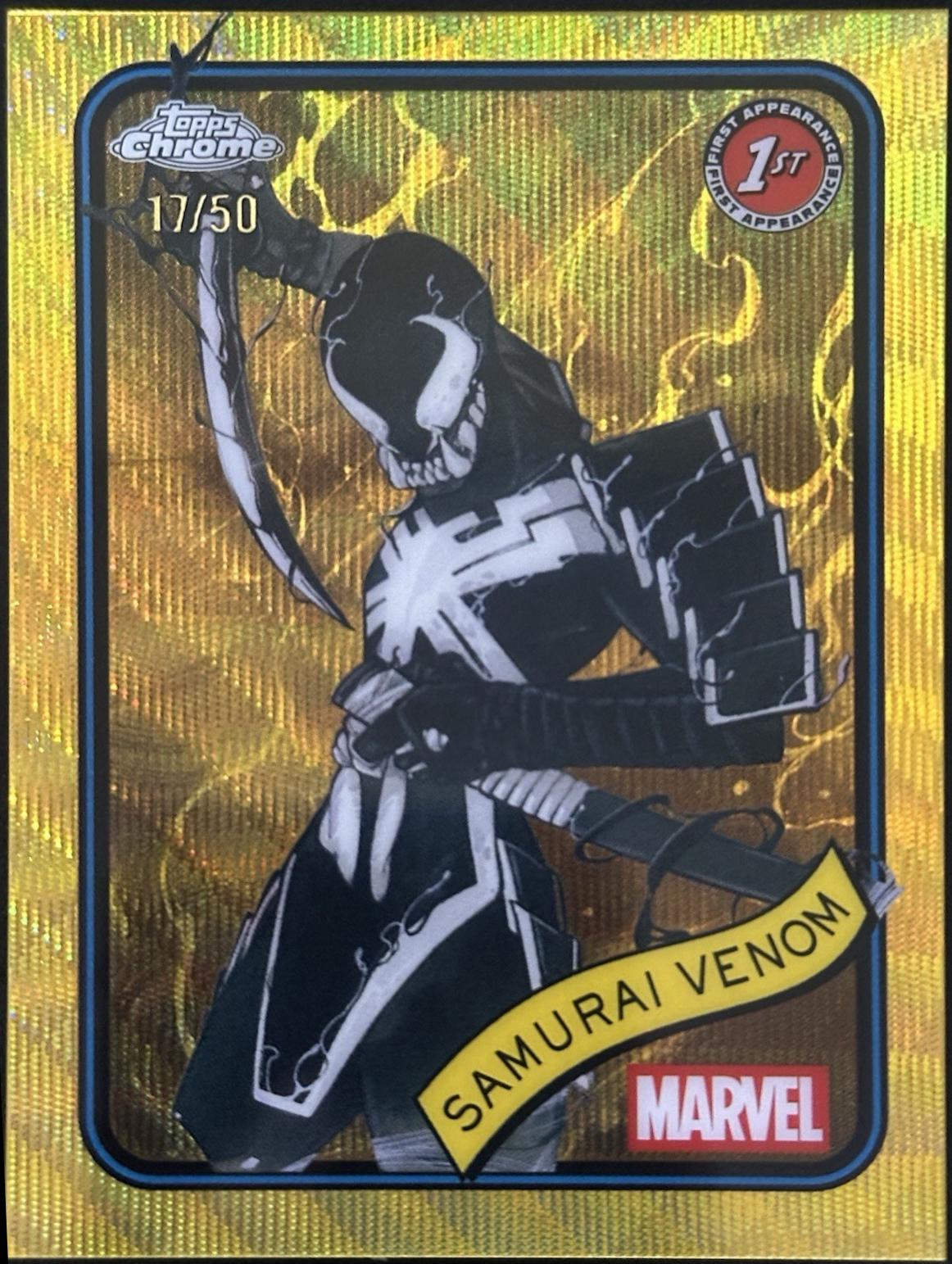 Samurai Venom Gold Wave Refractor