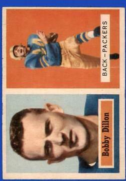 Bobby Dillon #9 Football Cards 1957 Topps