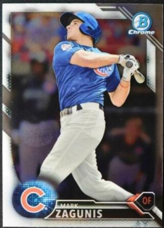 Mark Zagunis #BCP-36 Baseball Cards 2016 Bowman Chrome Prospects