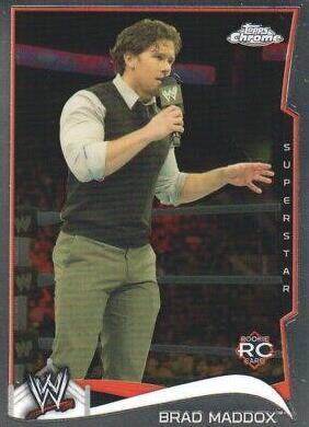 Brad Maddox #5 Wrestling Cards 2014 Topps Chrome WWE