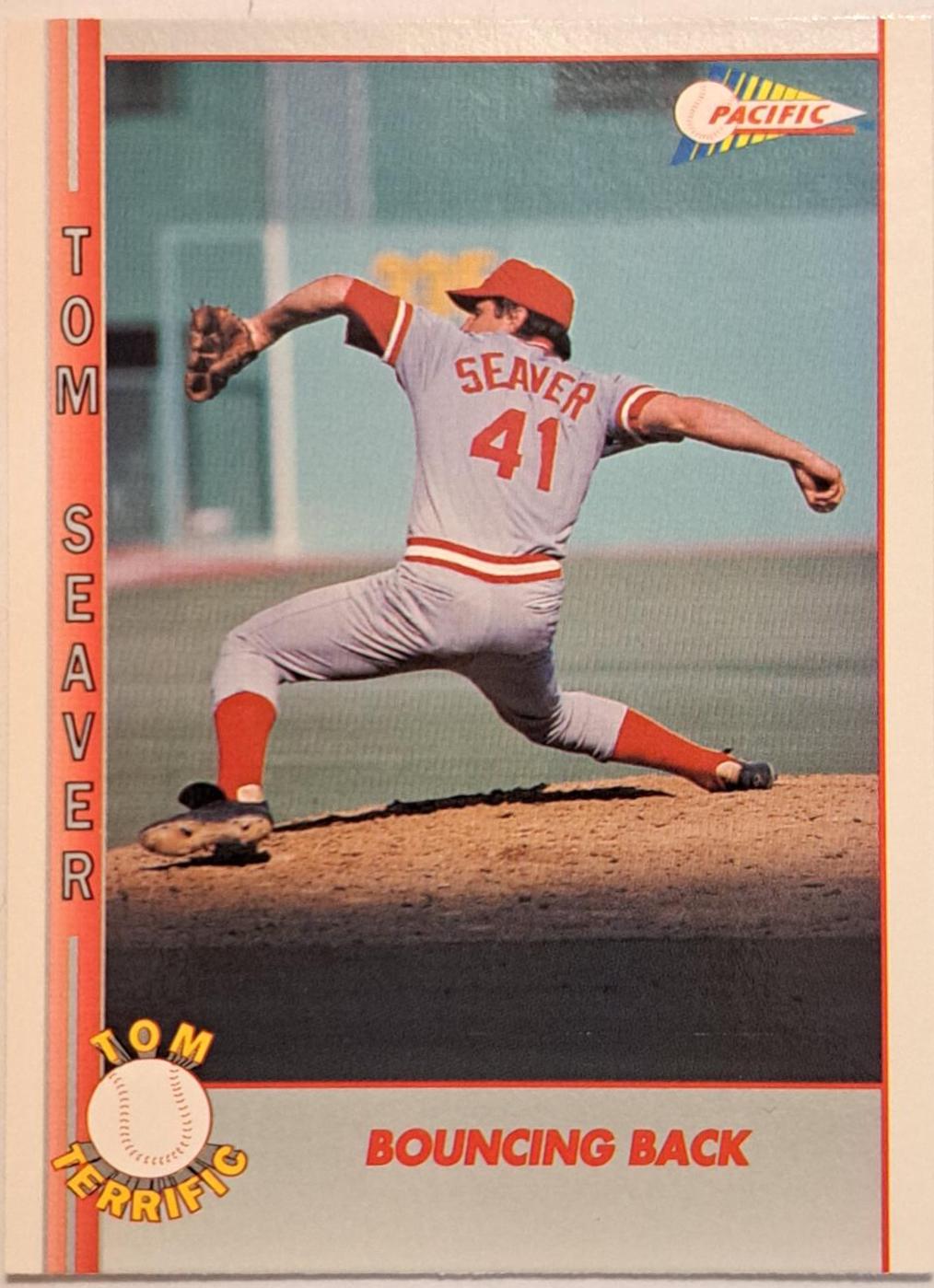 Tom Seaver #42 Baseball Cards 1992 Pacific Tom Seaver
