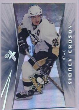Sidney Crosby #8 Hockey Cards 2008 Ultra EX