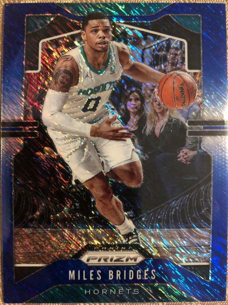 Miles Bridges [Blue Shimmer] #55 Prices | 2019 Panini Prizm ...
