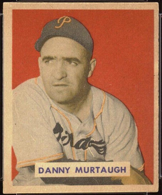 Danny Murtaugh #124 1949 Bowman Baseball