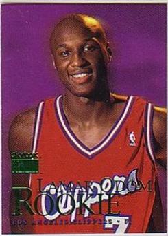 Lamar Odom #104 Basketball Cards 1999 SkyBox Premium
