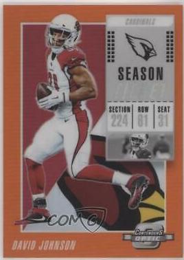 David Johnson [Orange] #87