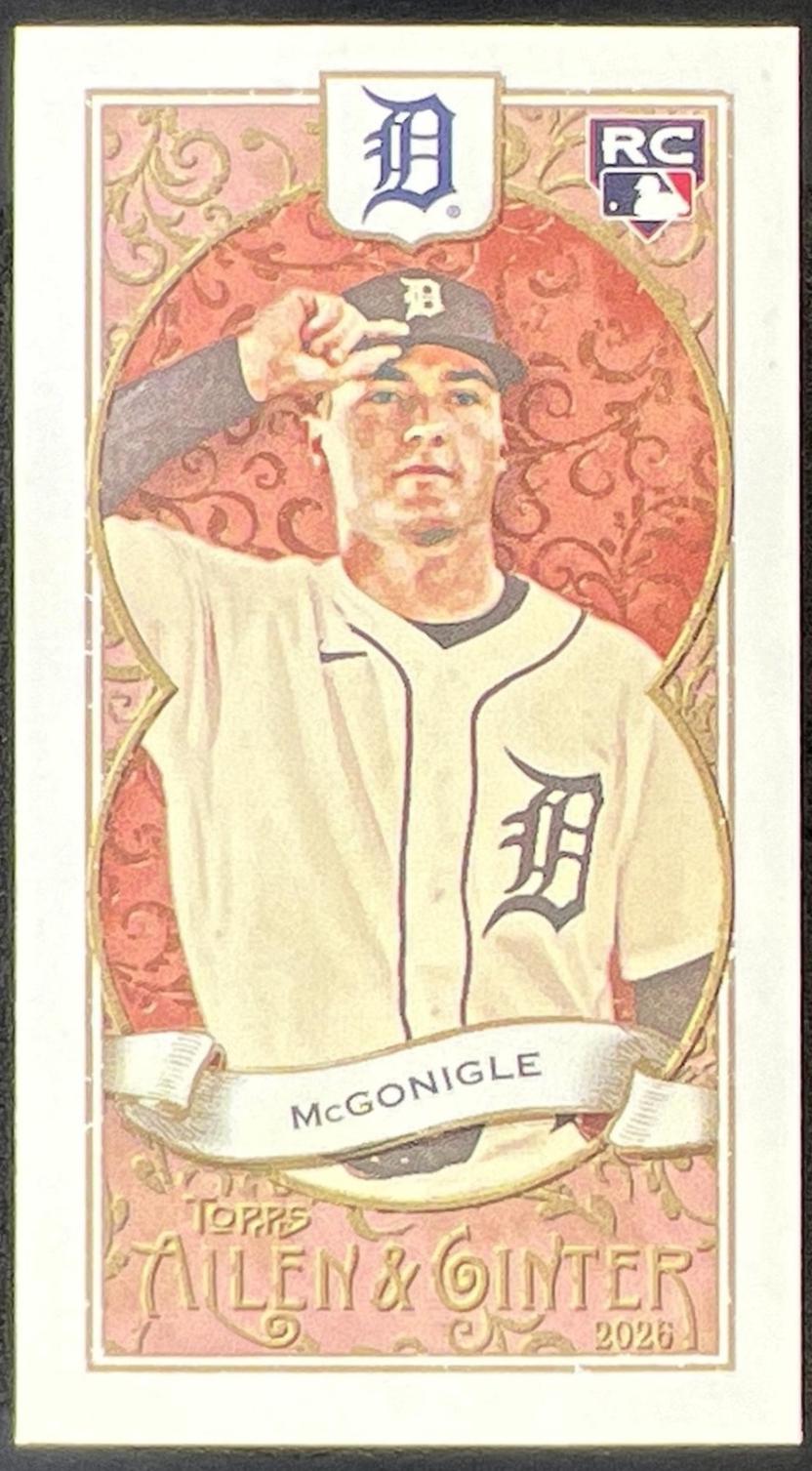 Kevin McGonigle #N34-12 2026 Onit Athlete Gravity N34 Baseball