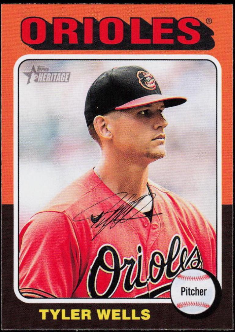 Tyler Wells #480 Baseball Cards 2024 Topps Heritage