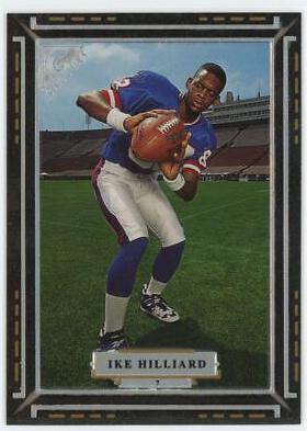 Ike Hilliard #7 Football Cards 1997 Topps Gallery