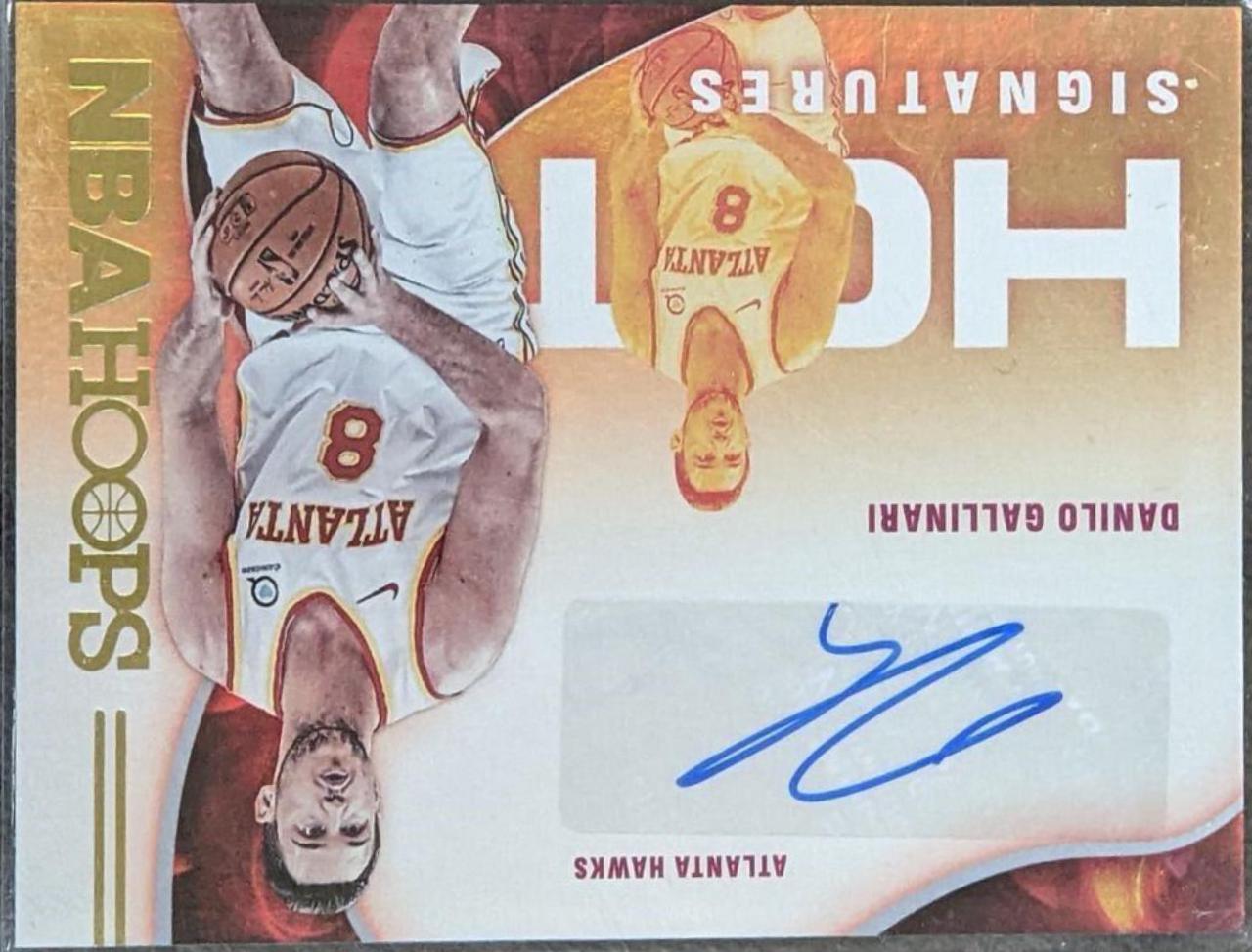 Danilo Gallinari #HS-DGL Basketball Cards 2021 Panini Hoops Hot Signatures