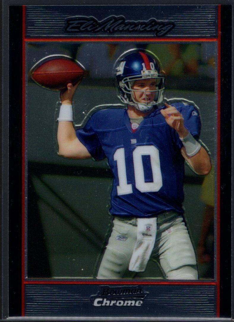 Eli Manning #BC173 2007 Bowman Chrome Football