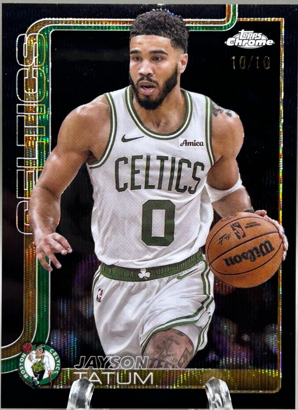Jayson Tatum [Refractor Black] #TCA-JT