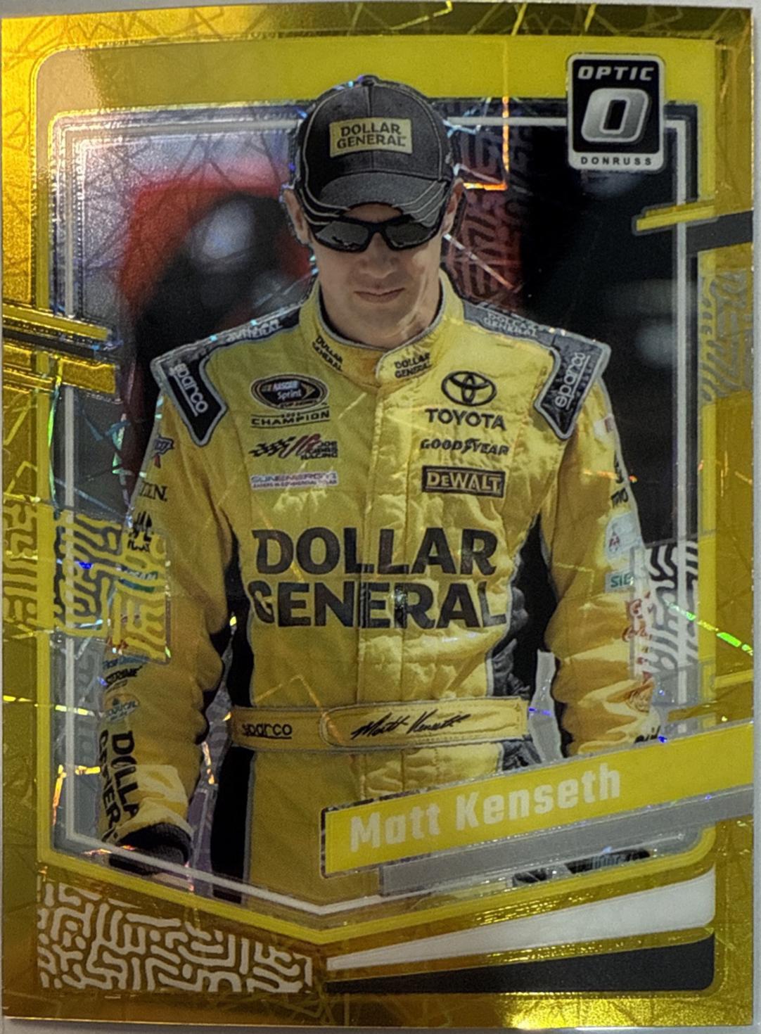 Matt Kenseth [Gold Velocity Optic] #74