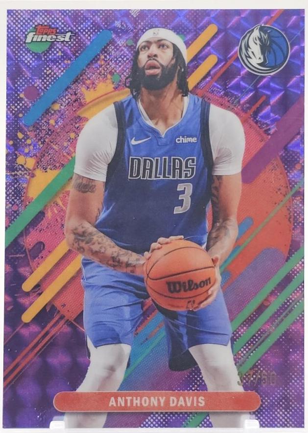 Anthony Davis [Purple Geometric Refractor] #288