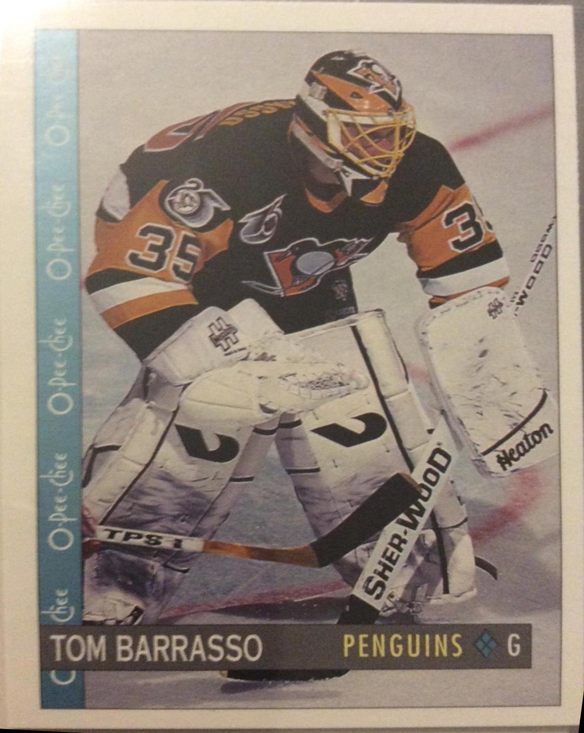 Tom Barrasso #340 Hockey Cards 1992 O-Pee-Chee