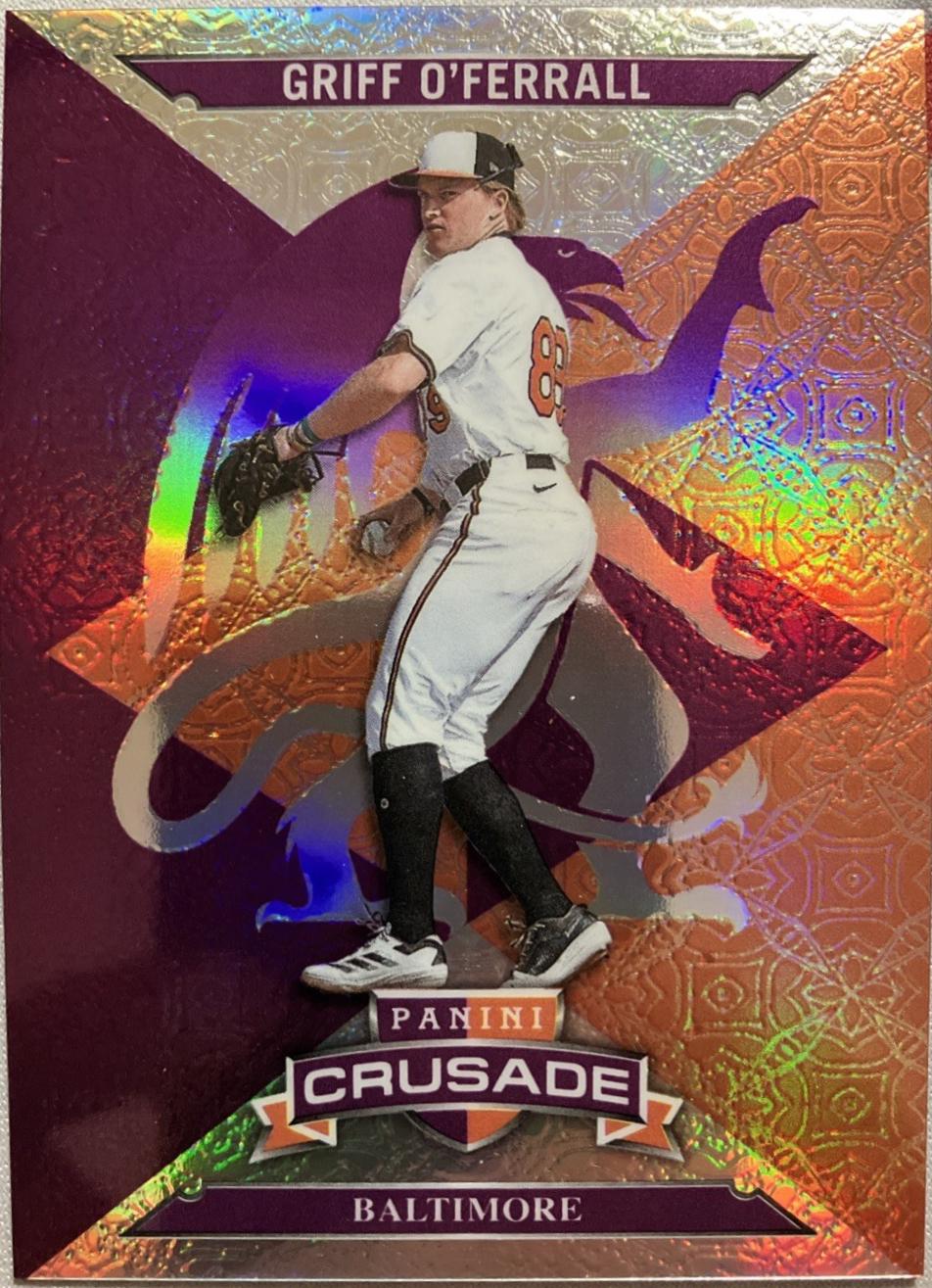 Griff O'Ferrall [Purple] #58 Prices | 2025 Panini Crusade Insert ...