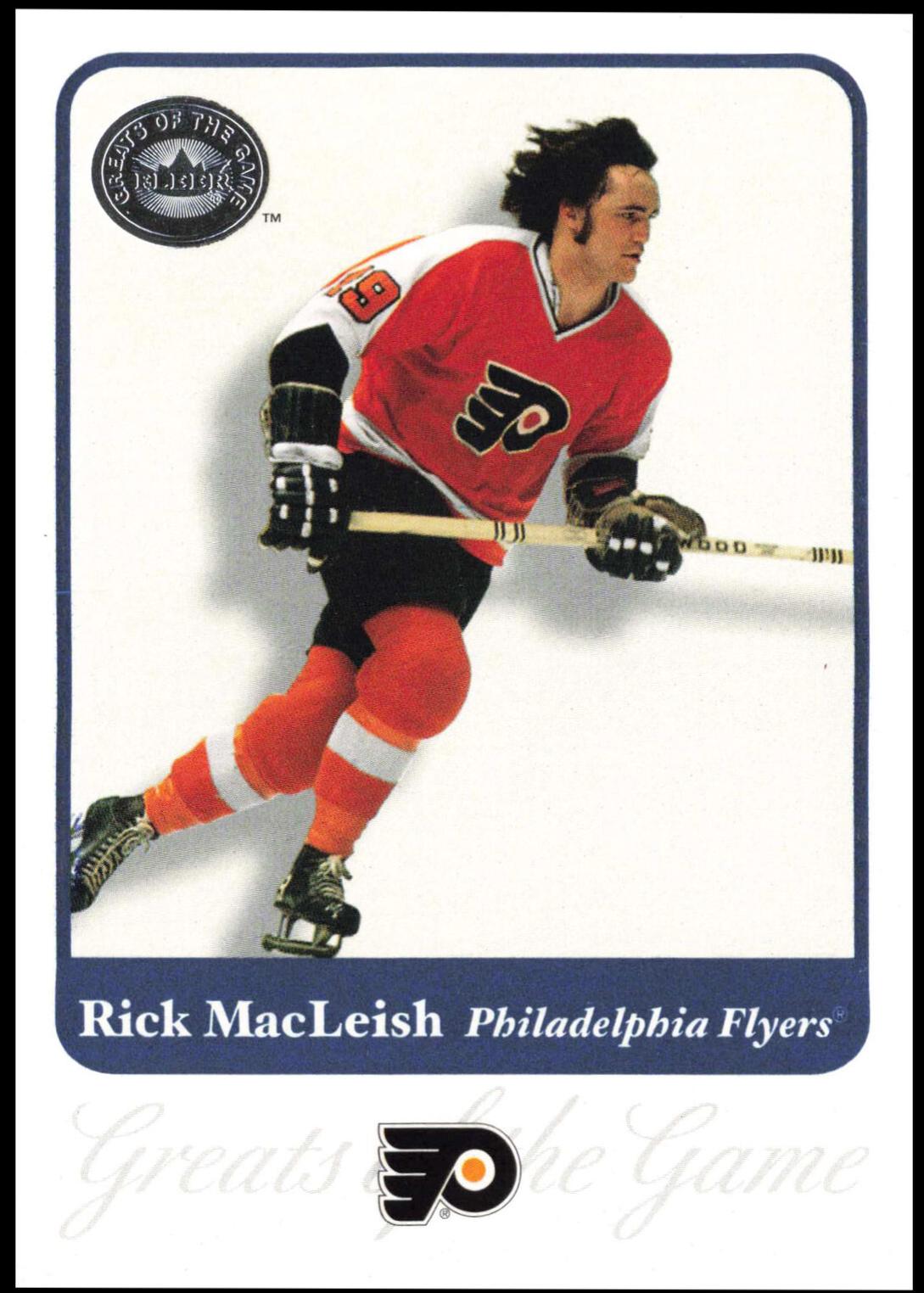 Rick MacLeish #47 Hockey Cards 2001 Fleer Greats of the Game