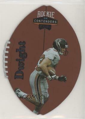 Tim Dwight #7 Football Cards 1998 Playoff Contenders Leather
