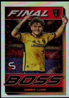 Diego Luna #FB-14 Soccer Cards 2024 Topps Superstars MLS Final Boss