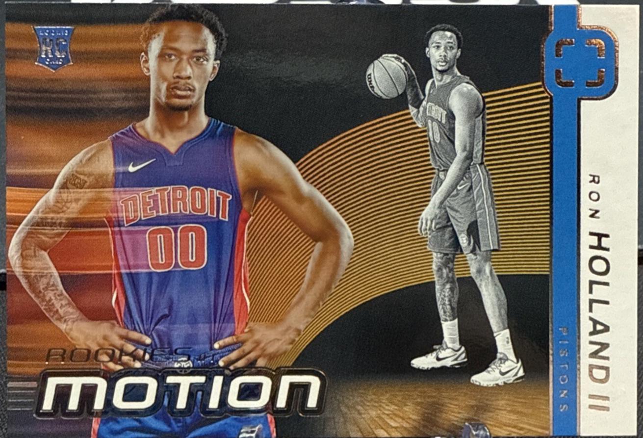 Ron Holland II #6 2024 Panini Photogenic Rookies In Motion Basketball