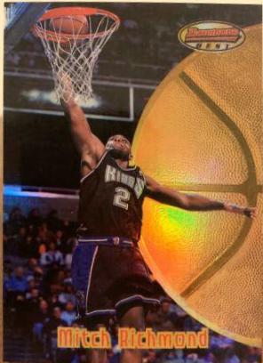 Mitch Richmond Refractor #77 Basketball Cards 1997 Bowman's Best