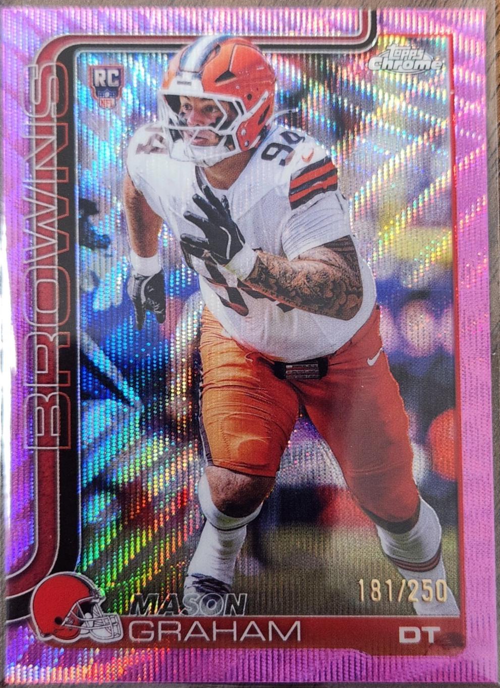 Mason Graham [Pink Wave Refractor] #302