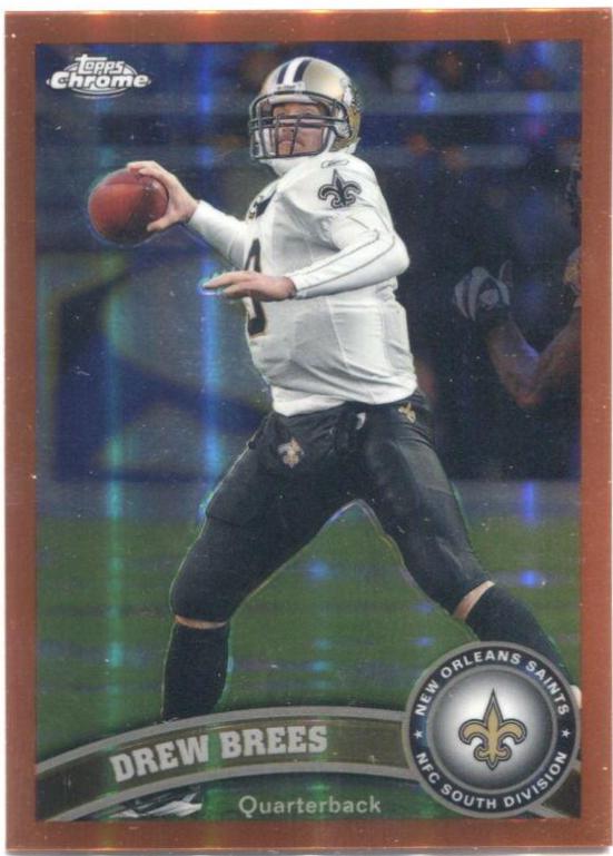 Drew Brees [Orange Refractor] #130