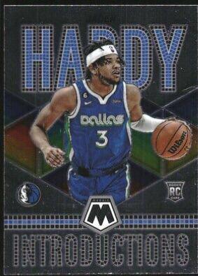 Jaden Hardy #5 Basketball Cards 2022 Panini Mosaic Introductions